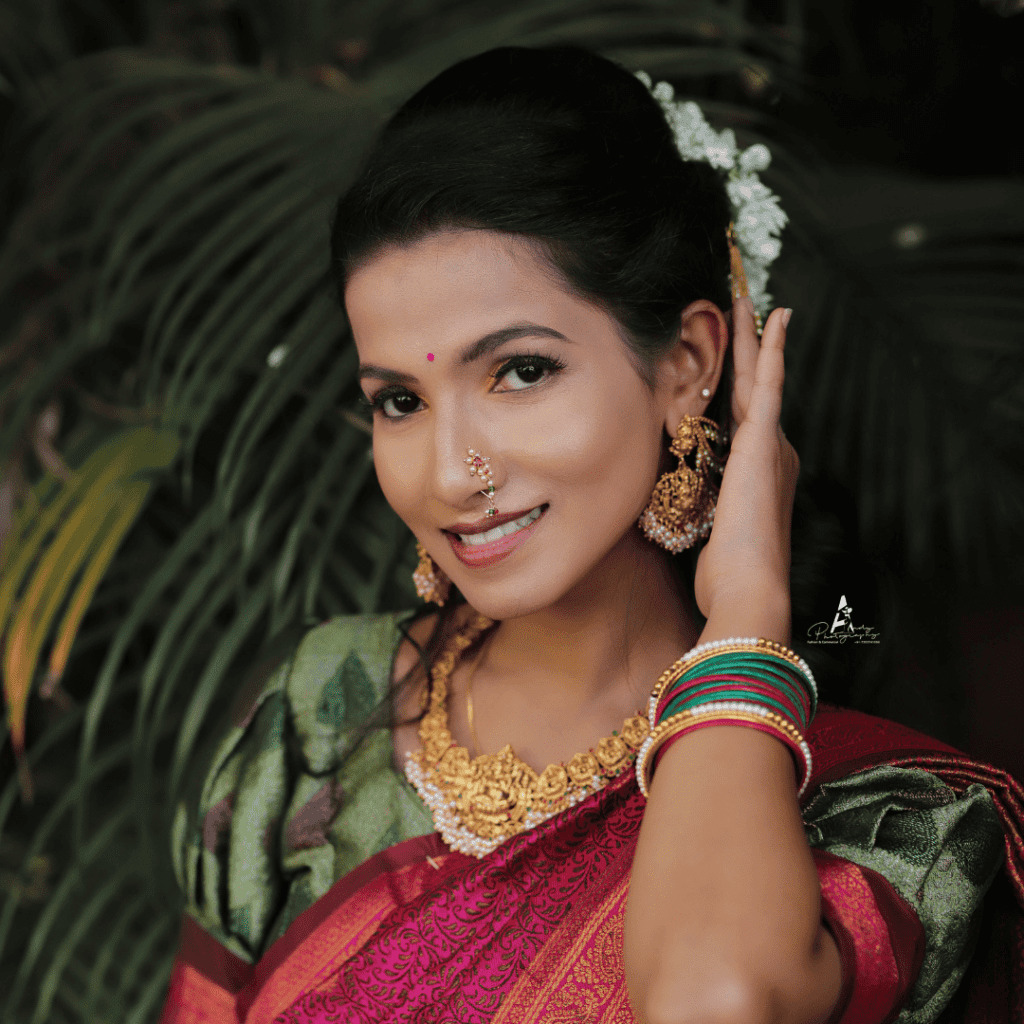 Bridal makeup by Master Makeup Studio Academy Belagavi